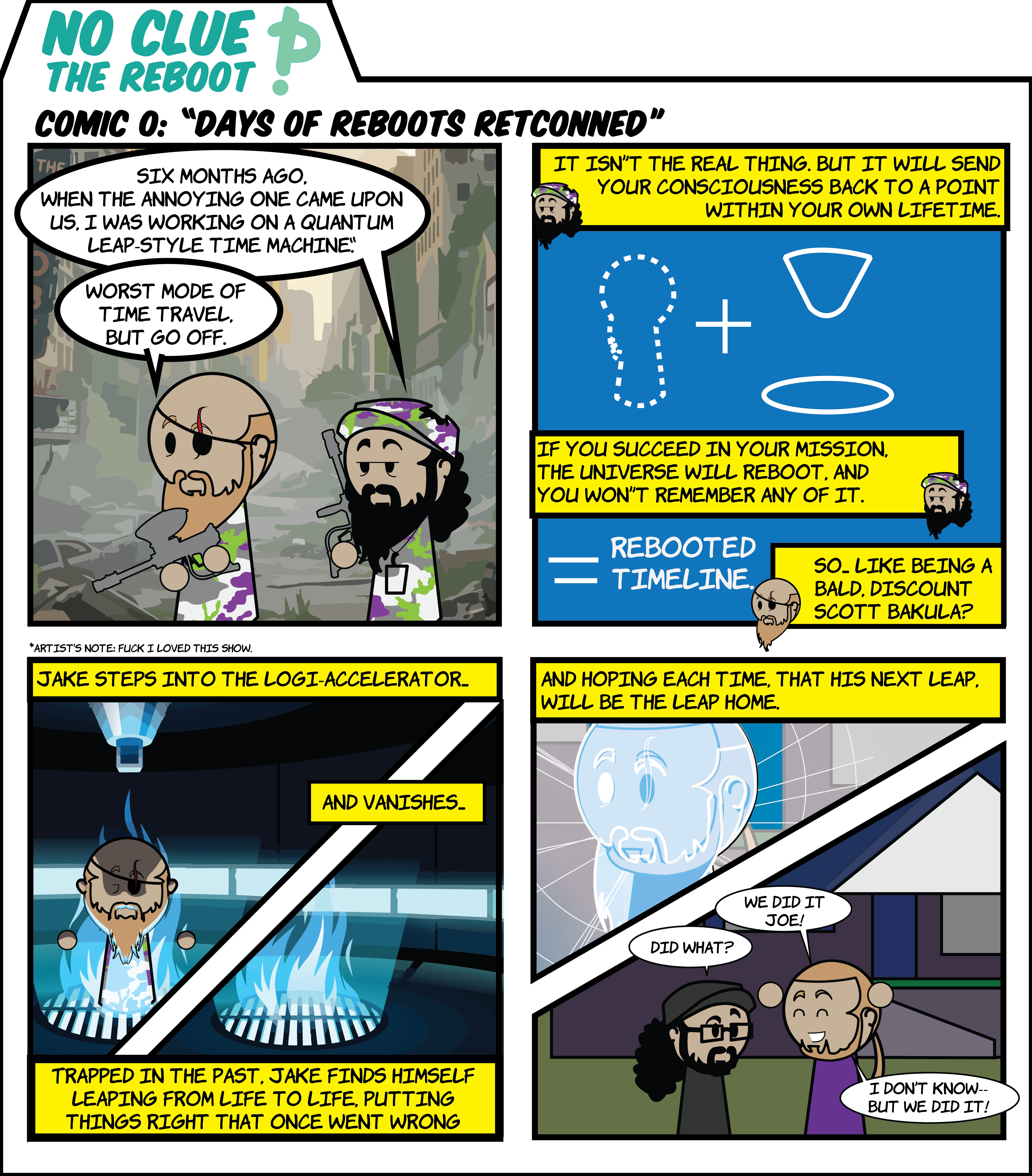 No Clue: The Reboot — Days of Reboots Retconned